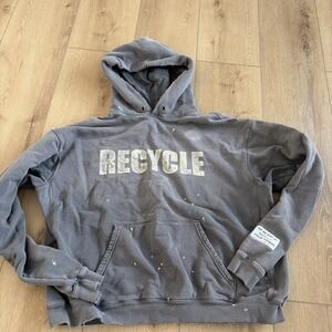Gallery Dept. Painted Hoodie Men Size Medium Recycle Sweatshirt Josue Thomas